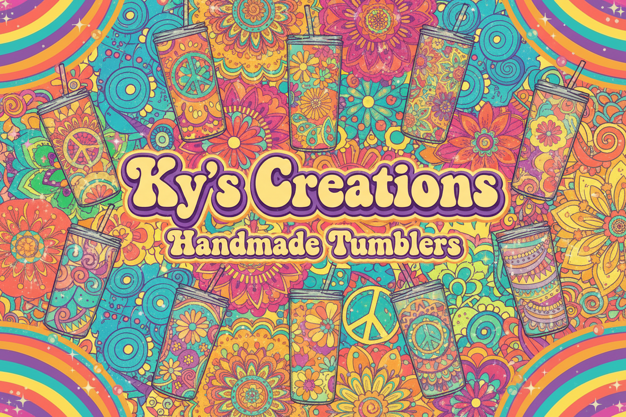 Ky's Creations Colorful Boho Banner
