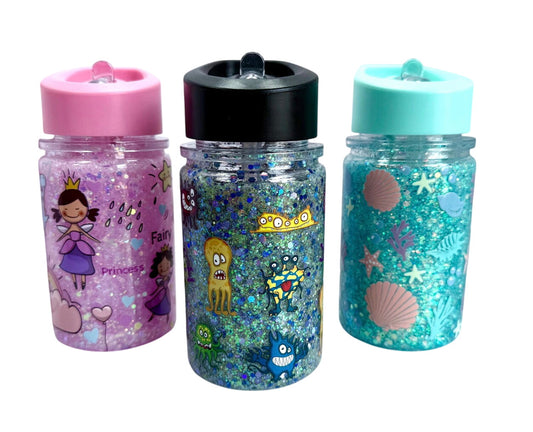 10oz Acrylic Kids Snow Globe Cup